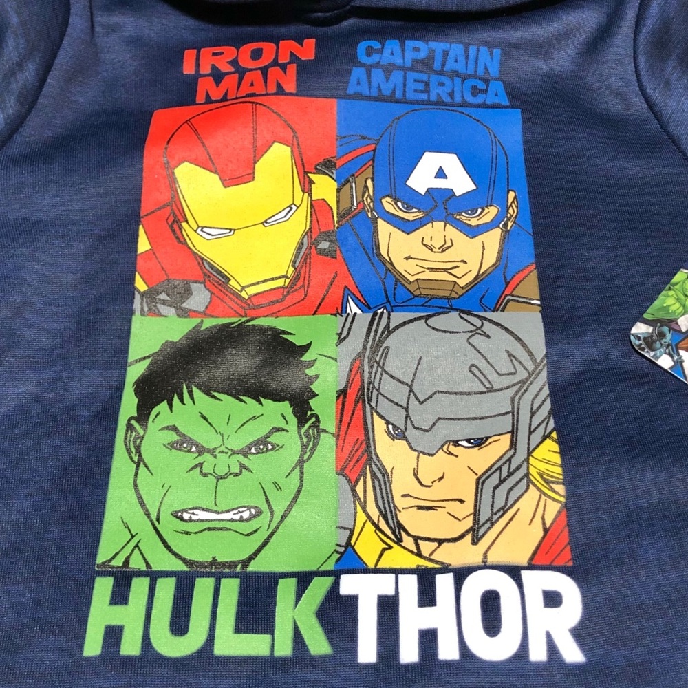 NWT Boy’s Marvel Avengers Hoodie - Picture 6 of 8